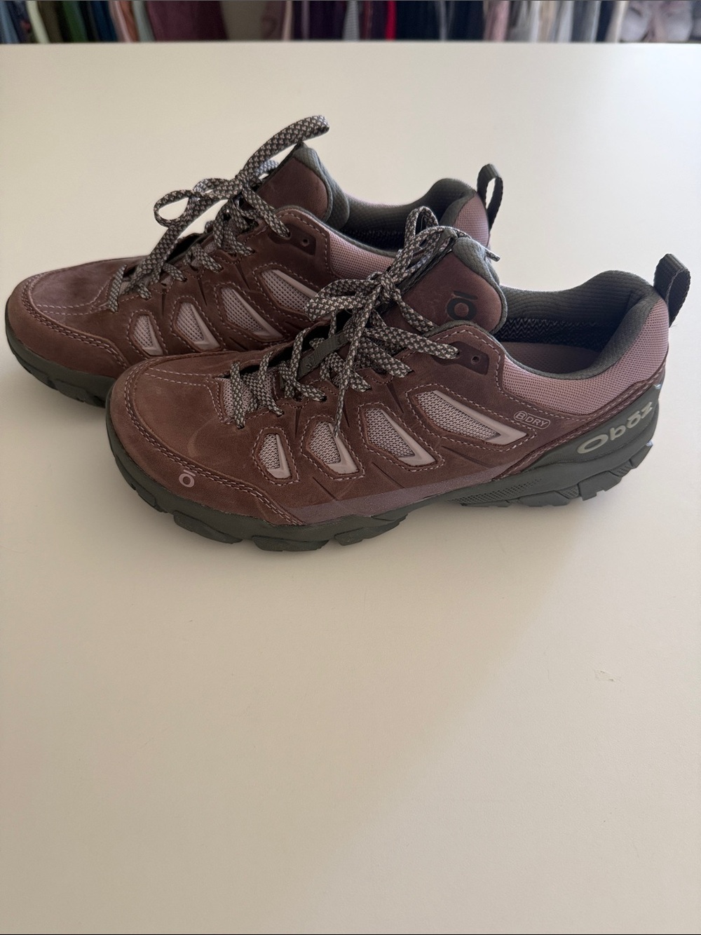 Oboz Women's Purple-Brown Trail Sneakers